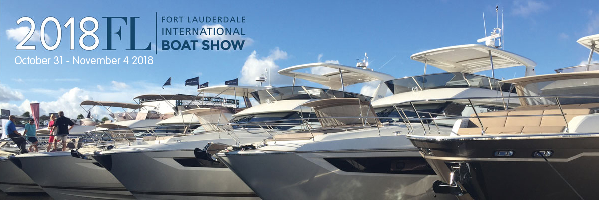 Banner about Fort Lauderdale International Boat Show